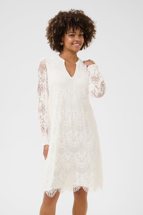 Jurk A-shape Spring Gardenia white - Image 3