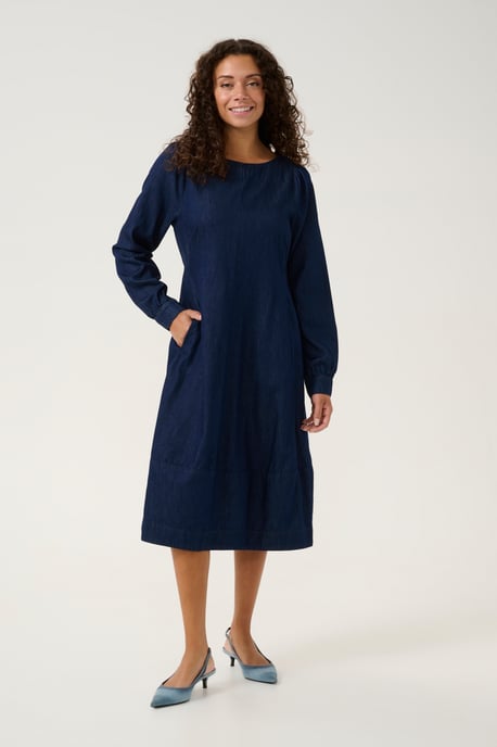 Denim Jurk Casual fit Rinse Wash blue - Image 2
