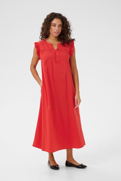 Jurk Relaxed fit Fiery Red - Image 2