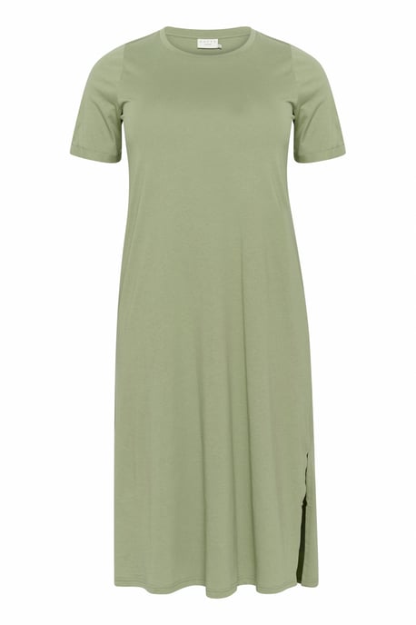 Jurk A-shape Oil Green - Image 4