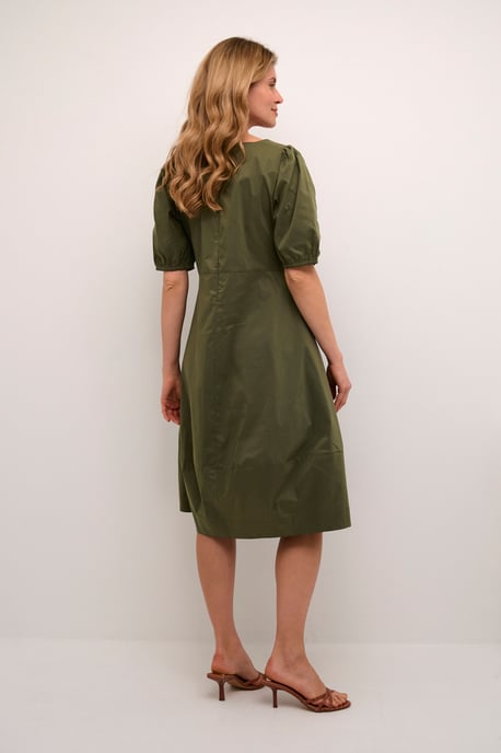 Jurk Casual fit Burnt Olive - Image 3