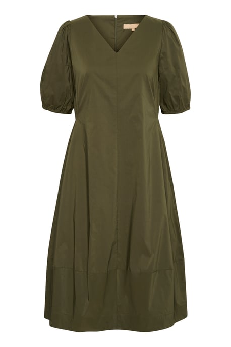 Jurk Casual fit Burnt Olive - Image 4