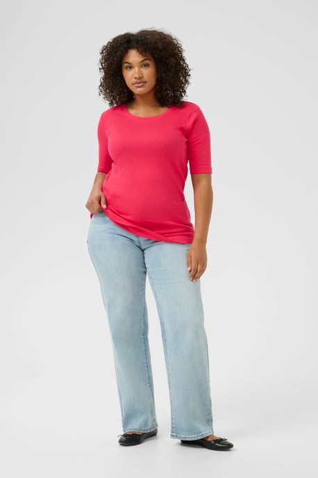 T-shirt Tight fit Raspberry red - Image 1