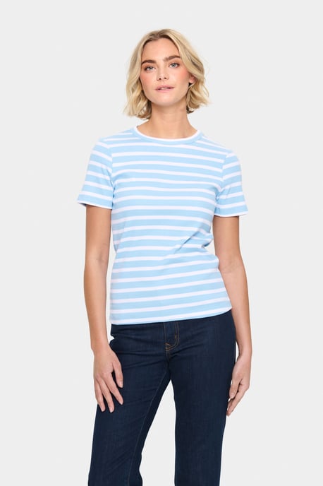 T-shirt Regular fit Airy Blue White Stripe light blue - Image 2