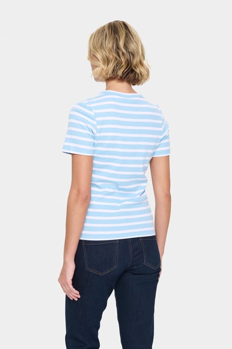 T-shirt Regular fit Airy Blue White Stripe light blue - Image 3
