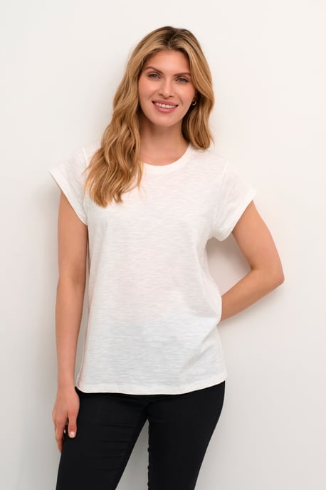T-shirt Regular fit Spring Gardenia white - Image 3