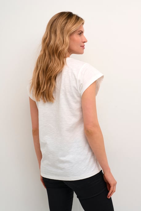 T-shirt Regular fit Spring Gardenia white - Image 5
