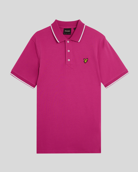 Lyle & Scott Polo Shirt met Tipped - Turquoise - Image 5