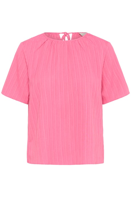 Blouse met korte mouwen Regular fit Azalea Pink CC pink - Image 4