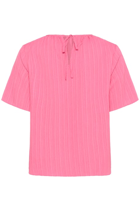 Blouse met korte mouwen Regular fit Azalea Pink CC pink - Image 5