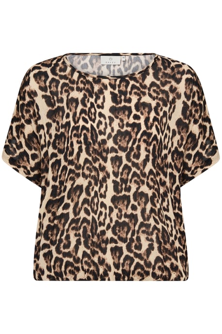 Mouwloos shirt Loose fit Naturel Leopard Print - Image 4