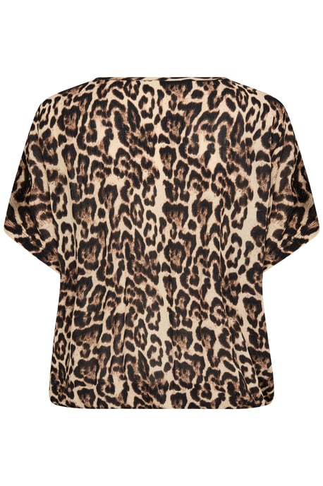 Mouwloos shirt Loose fit Naturel Leopard Print - Image 5