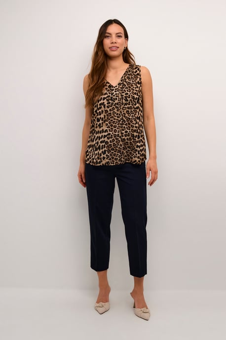 Mouwloos shirt Regular fit Classic Leopard - Image 1
