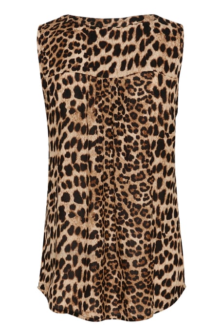 Mouwloos shirt Regular fit Classic Leopard - Image 5