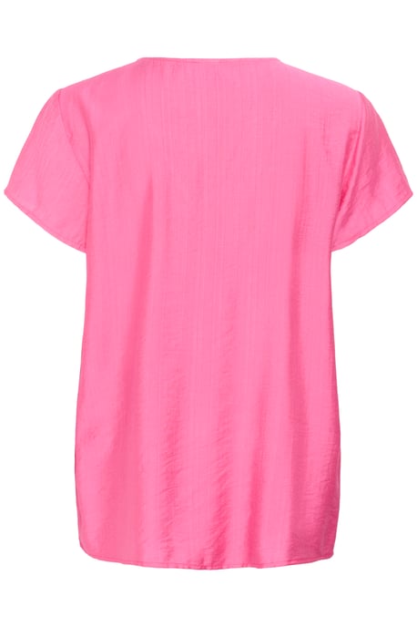 Blouse met korte mouwen Regular fit Azalea Pink CC pink - Image 5