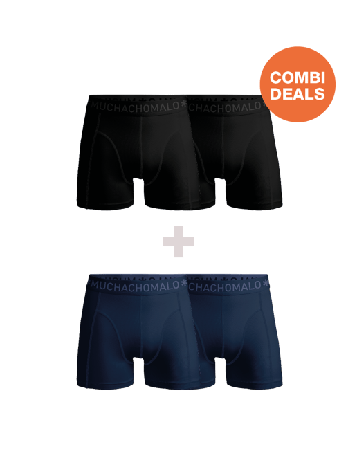 Muchachomalo Heren Boxershorts - 2+2 Pack - Mannen Onderbroeken - Image 1
