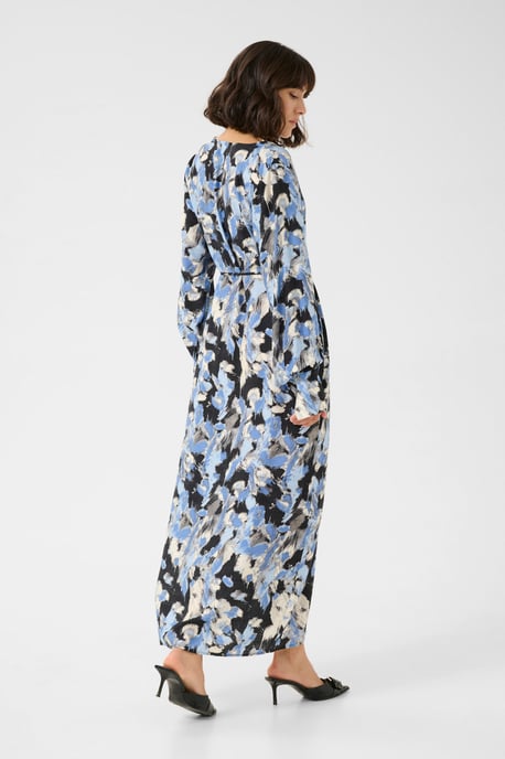 Jurk Loose fit Black/Blue Graphic Strokes - Image 3