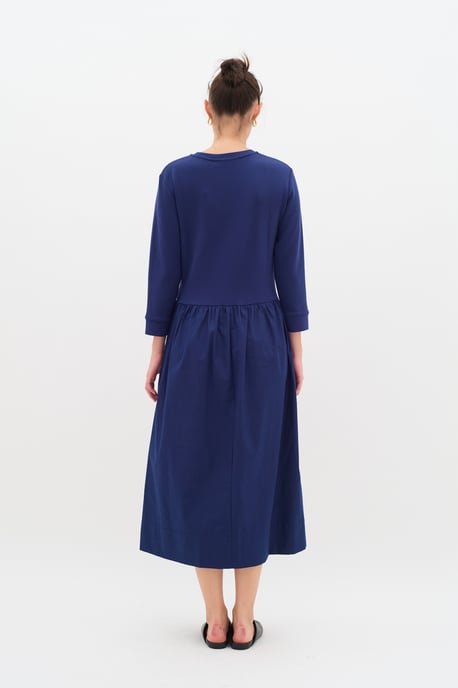 Jersey jurk Relaxed fit Blue Academy blue - Image 2