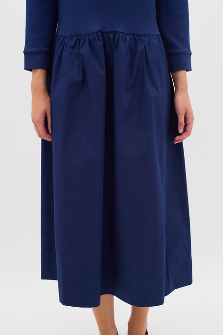 Jersey jurk Relaxed fit Blue Academy blue - Image 3