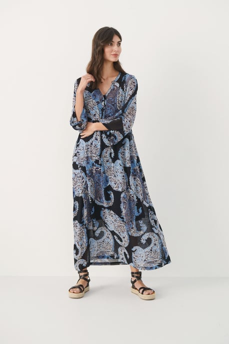 Jurk Relaxed fit Dark Navy Paisley dark blue - Image 2