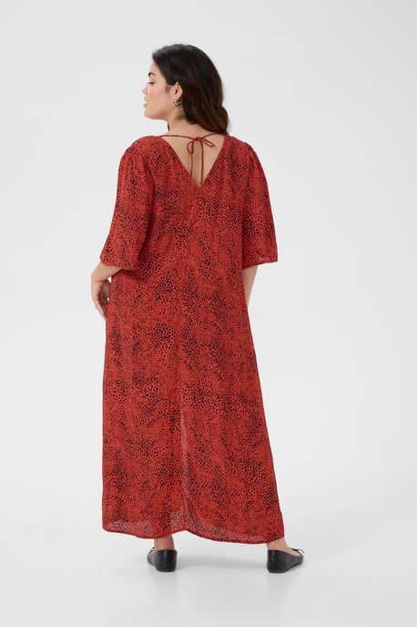 Jurk A-shape Grenadine Graphic Animal multicolour - Image 3
