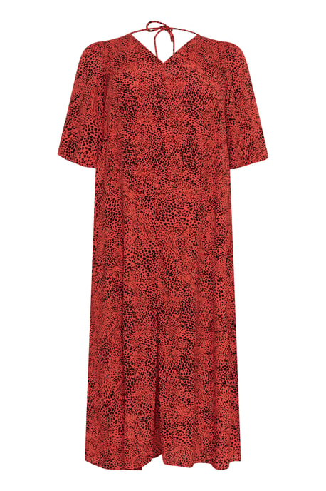 Jurk A-shape Grenadine Graphic Animal multicolour - Image 4