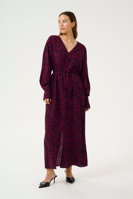 Jurk Loose fit Rumba Red/Black Animal multicolour - Image 1