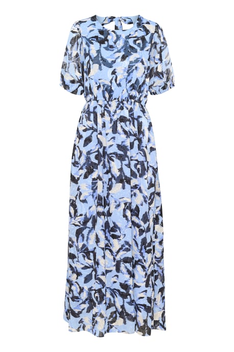 Jurk Regular fit Blue Flower Print - Image 4
