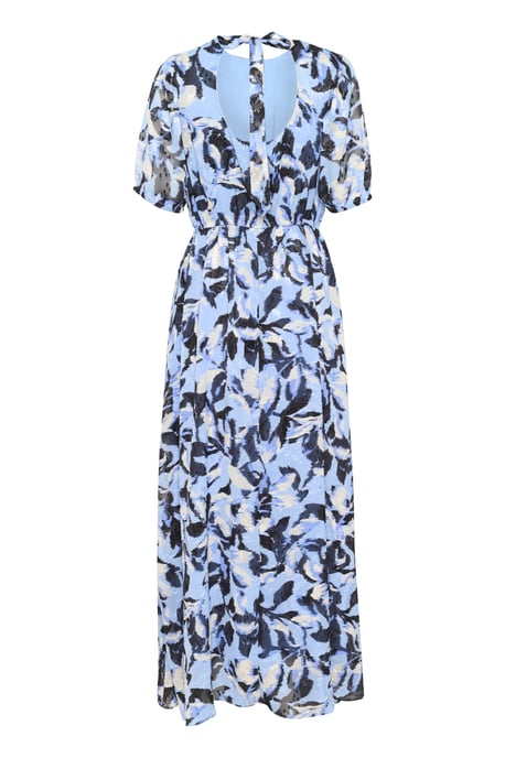 Jurk Regular fit Blue Flower Print - Image 5