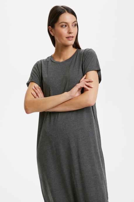 Jurk Regular fit Dark Grey Melange - Image 2