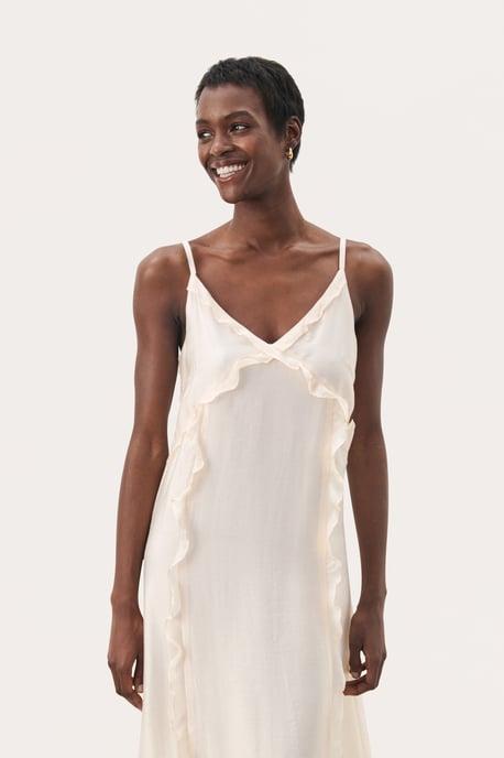 Jurk Oversize fit Eggnog - Image 2