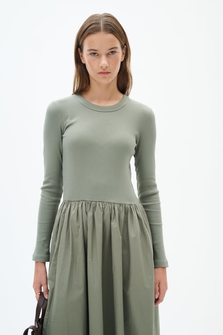 Jurk Slim fit Agave Green - Image 5