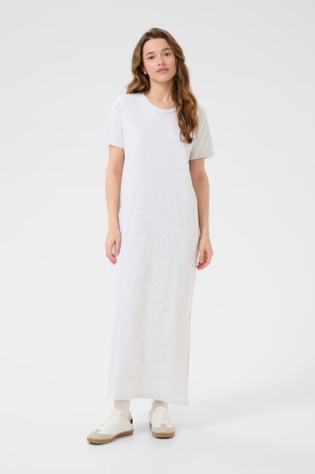 Jurk Regular fit Light Grey Melange light grey - Image 2