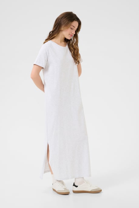 Jurk Regular fit Light Grey Melange light grey - Image 3