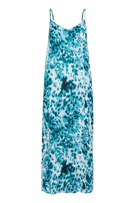 Jurk Regular fit Teal Leopard Print teal - Image 4