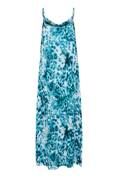 Jurk Regular fit Teal Leopard Print teal - Image 5