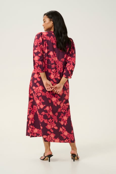 Jurk Regular fit Red Tone Graphic Print - Image 5