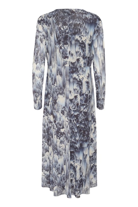 Jersey jurk A-shape Dark Navy Landscape Print multicolour - Image 5