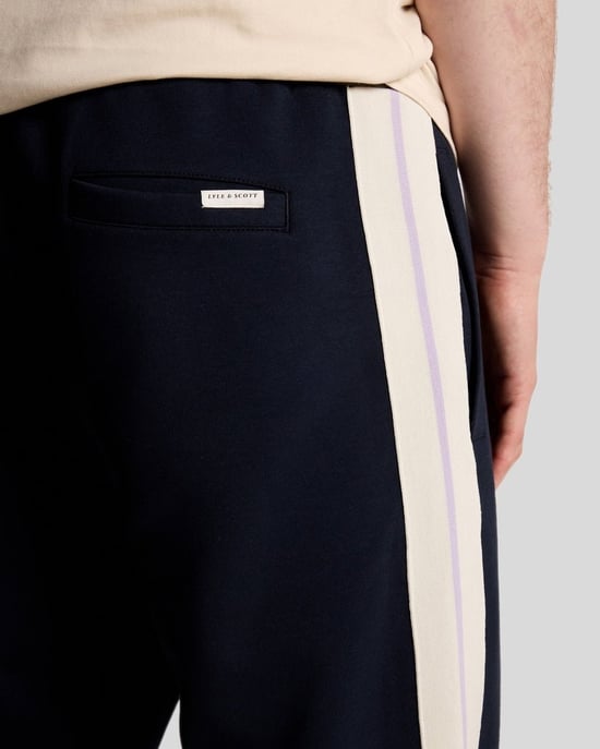 Lyle & Scott Taped Trackbroeken - Donkerblauw - Image 4
