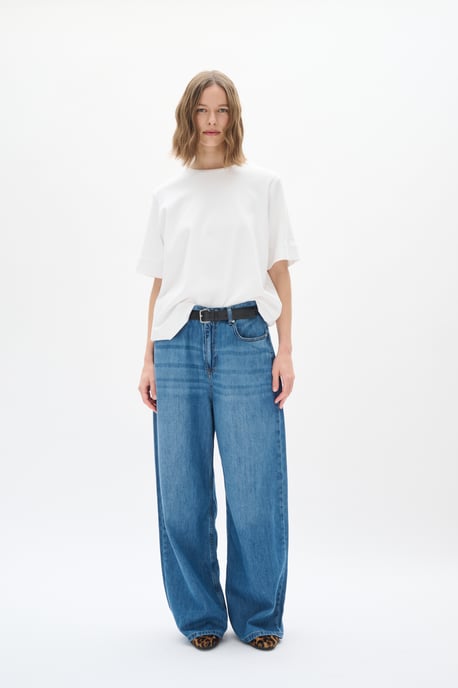 Jeans Boyfriend fit Washed Denim blue - Image 3