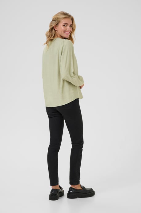 Blouse met lange mouwen Regular fit Desert Sage CC - Image 2