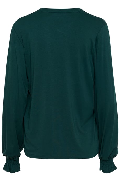 Blouse met lange mouwen Regular fit Ponderosa Pine dark green - Image 5