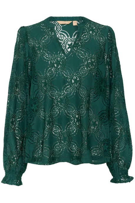 Blouse met lange mouwen Relaxed fit Botanical Garden - Image 4