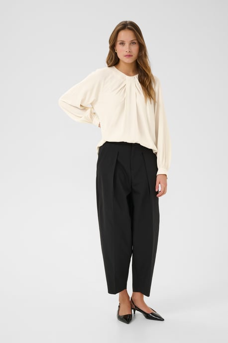 Blouse met lange mouwen Regular fit Whisper White - Image 1