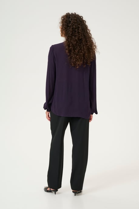 Blouse met lange mouwen Regular fit Dawn Purple - Image 2