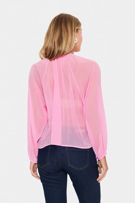 Blouse met lange mouwen Loose fit Begonia Pink pink - Image 3