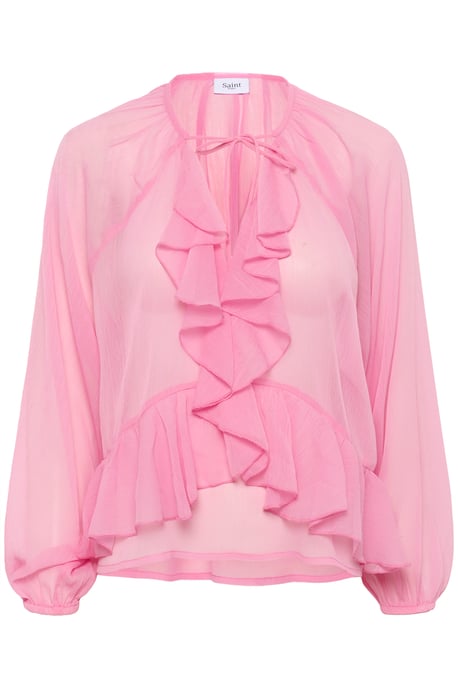 Blouse met lange mouwen Loose fit Begonia Pink pink - Image 4
