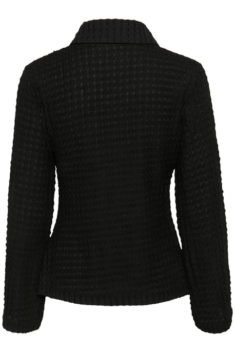 Blouse met lange mouwen Regular fit Meteorite black - Image 5