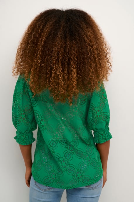 Blouse met lange mouwen Relaxed fit Jolly Green - Image 3
