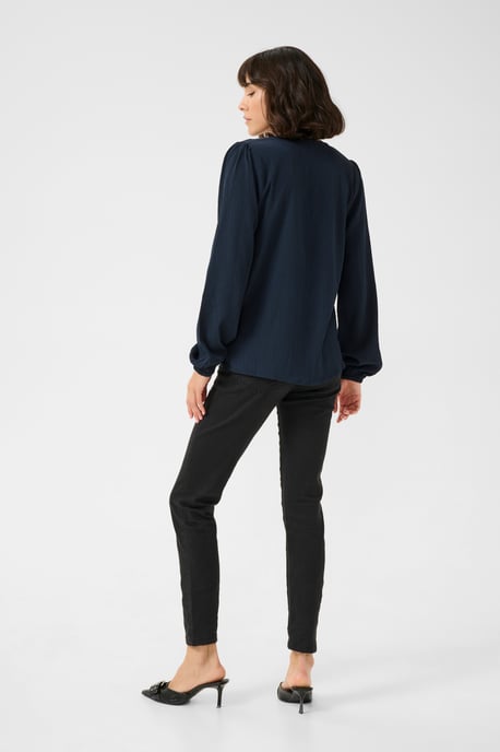 Blouse met lange mouwen Regular fit Midnight Marine - Image 2